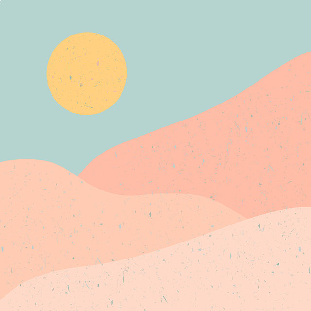 Abstract landscape image